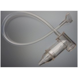 SGK Manual baby fly, no need to change filter or nozzle, easy to clean, transparent, length 38, width 7.5, height 2.2, (0002)