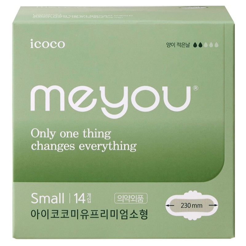 meyou Icoco Premium Sanitary Pad 14P - Premium Sanitary Pad
