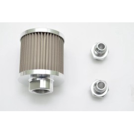 1320 performance 1L catch can V1 universal baffled Silver 10an dual fitting