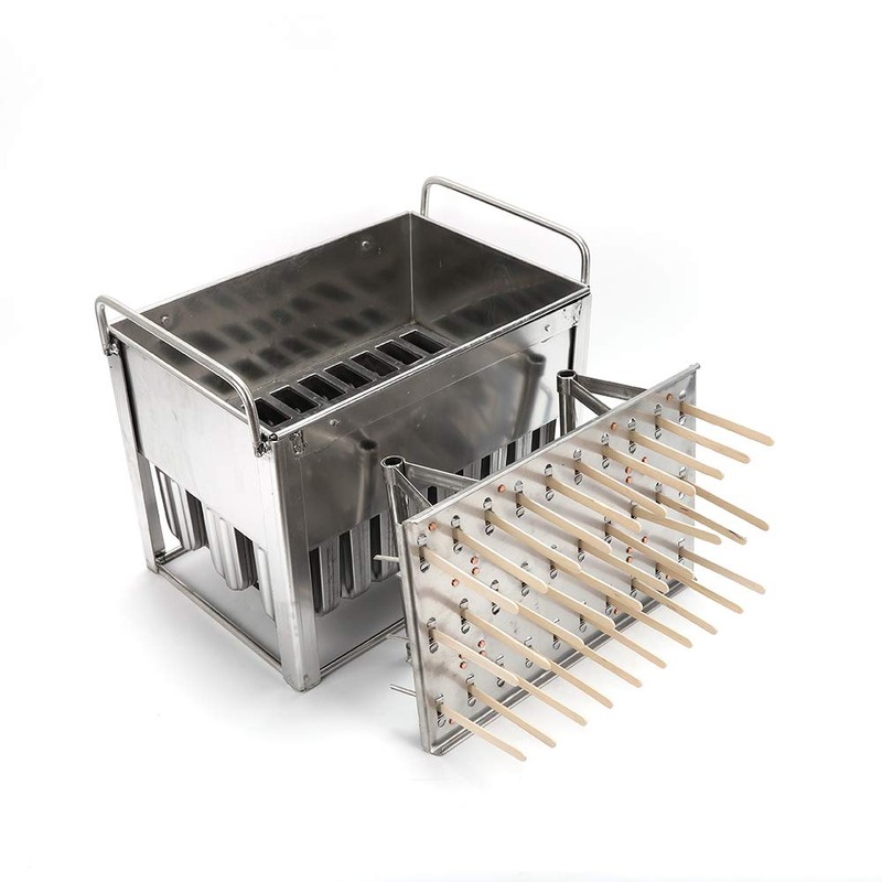 Stainless Steel Ice Lolly Popsicle Molds Kit Ice Pop Lolly