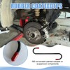 Lyxheth 4PCS Brake Caliper Hanger, Brake Caliper Compression Tool, Brake