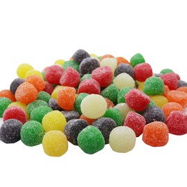 Smarty Stop Giant Jumbo Assorted Sugar Sanded Gum Drops Jelly Candy (5 pound (pack of 1))