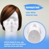 Clickinline Male Wig Display cosmetology Mannequin Head Stand Model Foam