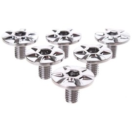 Shimano PD-R9100 cleat fixing bolt, M5 x 8 mm, pack of 6