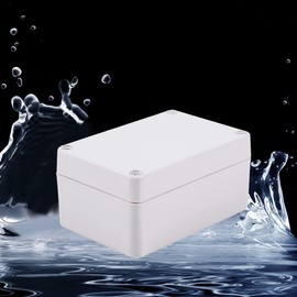 Junction Box, Akozon Electrical Installation Junction Box, Waterproof Plastic Housing, Outdoor Housing, Project Box, Instrument Case, Junction Box, DIY Power Distribution Meter Box (100 x 68 x 50 mm)