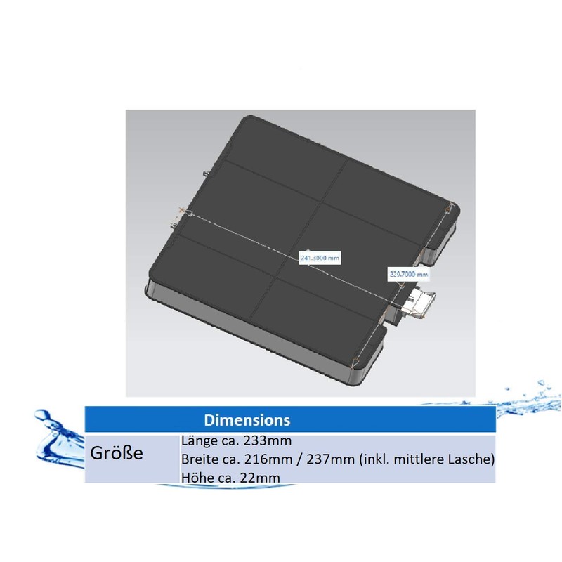 KF3TEC® Activated Carbon Filter 2020 Version Excellent Activated Carbon Filter