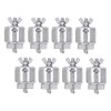 Tiardey 8pcs Small Butt Welding Clamps Panel Clamps for Edge