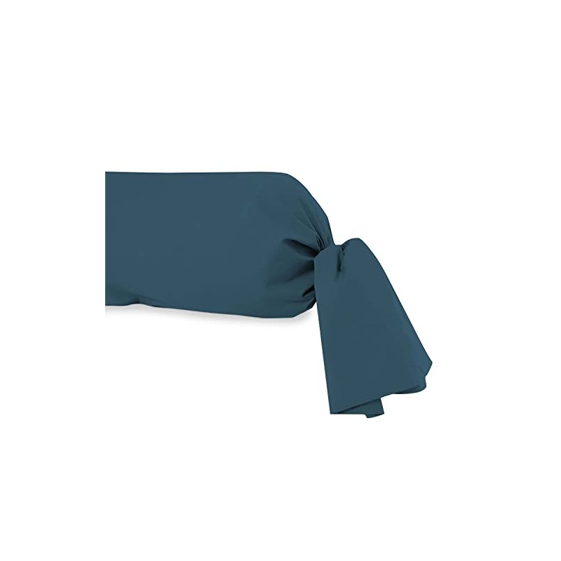Soleil d'Ocre Cut Bolster Bolster Cotton Blue 45 x 185