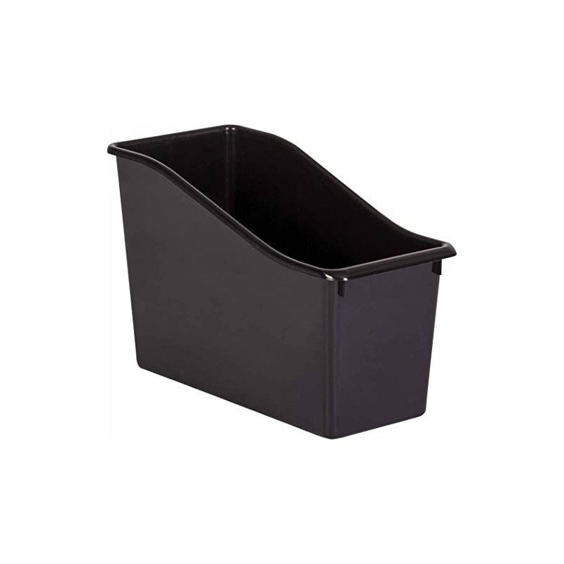 Teacher Created Resources® Black Plastic Book Bin