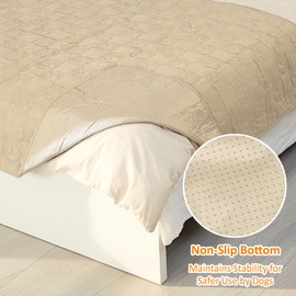 Kritter Planet No Slip Pet Couch Cover, Waterproof Dog Bed Cover, Washable Sofa Furniture Protector Mat for Dogs Cats