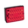 Bargman 48-86-101 LED Single Taillight with Stop/Tail/Turn (- Black Base)