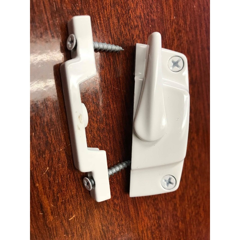 STERGIS ALUMINUM PRODUCTS ALUMINUM WINDOW LOCKS (WHITE)