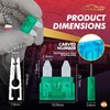 SOL 120pk Assorted Car Micro Fuses, Zinc Alloy Blades with