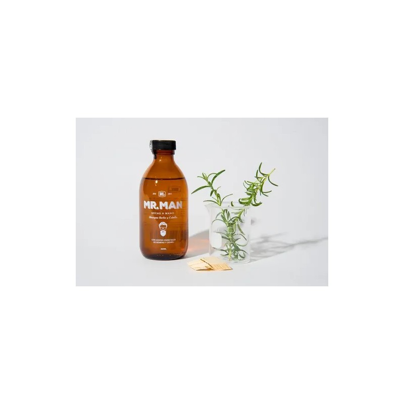 Shampoo Bergamota Natural Orgánico Mr.man 250ml
