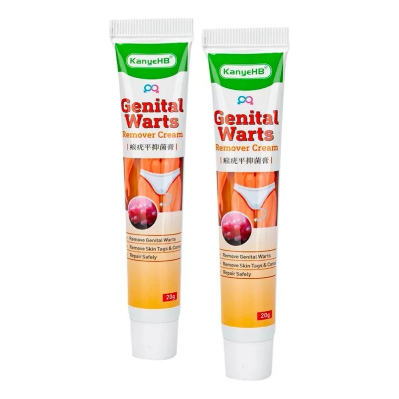Crema Removedora De Verrugas Genitales Y Zonas Intimas 2 Piezas