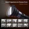 AMBITFUL Handheld LED Photography Flashlight,4 Colors Portable Photography Spotlight with