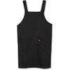 Edwin Apron, Adjustable Back Button, Plain, H-Shaped, Double Sided Pockets,