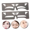 Beavorty 3sets e Eyebrow Shaping Stencils Brow Guide Template Makeup