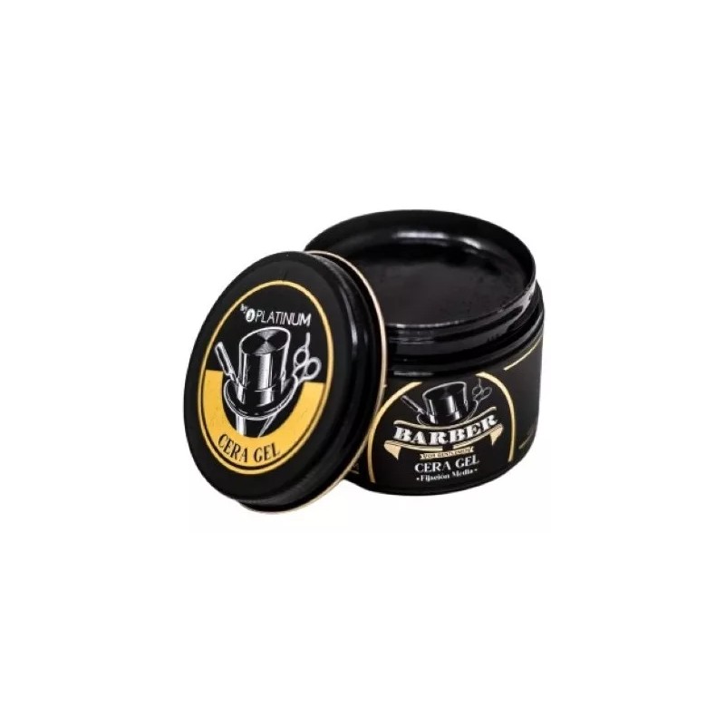 Barber Platinum Cera Gel Para El Cabello Barber Platinum Fijacion
