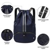 CHEPULA Drawstring Gym Bag, Large Sports Backpack String Swim Drawstring
