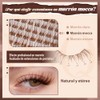B&Q Pestañas Postizas Kit Completo Marrones Mochalash 01 Extensiones de