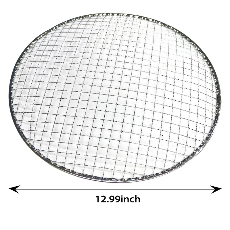 BBQ Grill Mesh, BESUNTEK 10 Pack 13 Inch Disposable BBQ