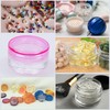 Travel Sample Pots Empty Cosmetic Jars 5ml Clear Cream Container