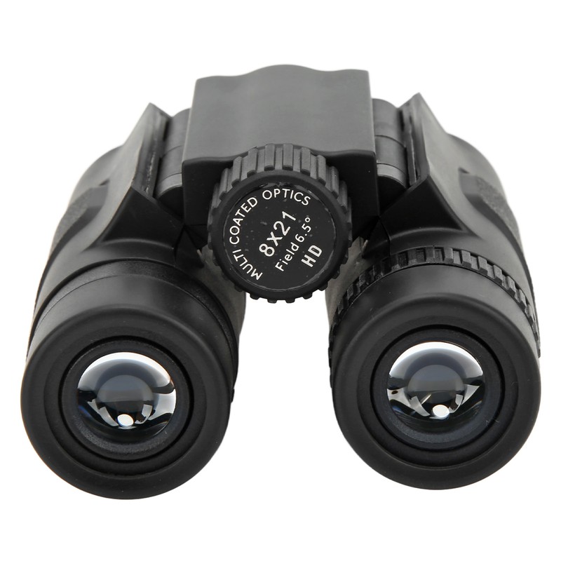 8x21 Pocket Binoculars Folding HD Optical Compact Binoculars for Bird