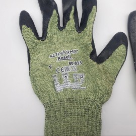 Ansell ACTIVARMR Work Gloves Size L 80-813 Flame Resistant Arc Resistant 1 Pair