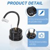 sourcing map 3pcs 1/5HP(150w) Refrigerator Overload Protector, 2 Pin Freezers