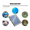 Solar Fountain Pump 6.5W 6 Fountain Modes Energy Saving Solar