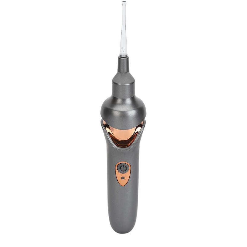 Electric Earwax Removal Kit Soft Ear Pick Heads Bright Lighting
