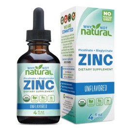 Why Not Natural Zinc Líquido Quelado 338 Mg Gota