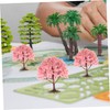 DOITOOL Miniature Cherry Tree, Architectural Tree Model, DIY Micro Landscape