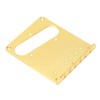 Top Loader Guitar Bridge Plate Steel 6 Strings Gold Color