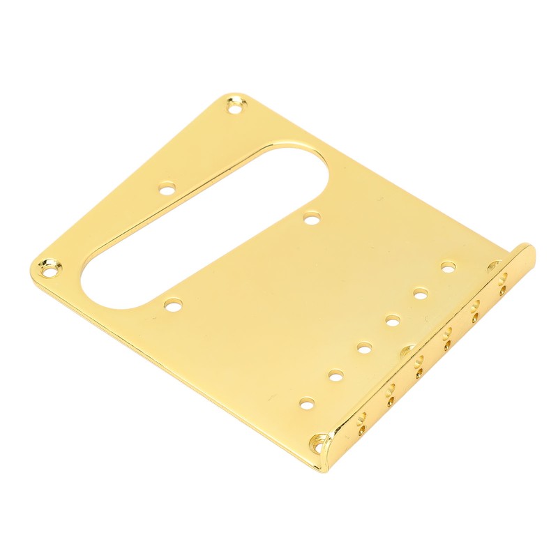 Top Loader Guitar Bridge Plate Steel 6 Strings Gold Color