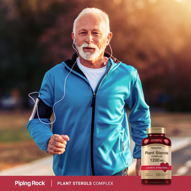 Piping Rock Plant Sterols Supplement | 1200 mg | 120