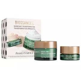 Biossance Squalane + OMEGA FACE Moisturizer Cream 15ml & Eye Cream 3 ml #RA-02