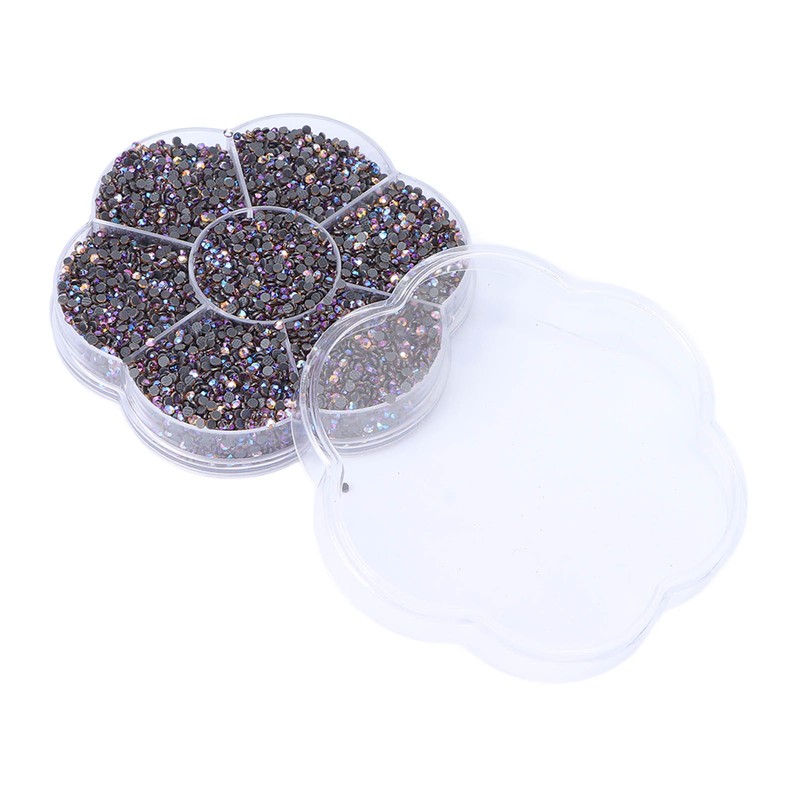 14400pcs Rhinestones Shiny Transparent Decorative Nail Art Accessories for Clothes