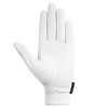 AFE Ladies Horse Riding Equestrian Sereno Leather Gloves breathable White