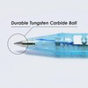 FLEXOFFICE Ballpoint Pens, Blue Ink, 0.5mm Fine Point, 50 Count