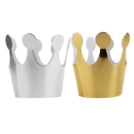 rosenice Birthday Paper Hat Princess Party Crown Princess Party Item for Children, Pack of 10