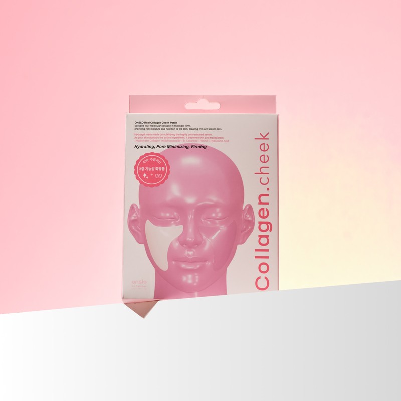 Onslow Collagen Cheek Pack Moisture Soothing Elasticity Moisturizing Pore Reduction