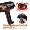 WRAPXPERT Heat Gun for Vinyl Wrap 1600W 122℉-1202℉ with 2