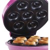 Brentwood TS-250 Mini Donut Maker Machine, Non-Stick, Pink