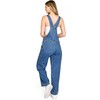 Lana Roux 90s Retro Dungaree Utility Denim Jumpsuit Jean Overalls