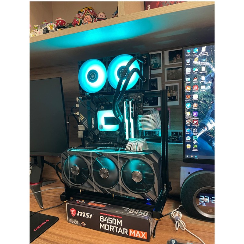EDIY PC Test Bench Open Air Computer Case ITX UMATX