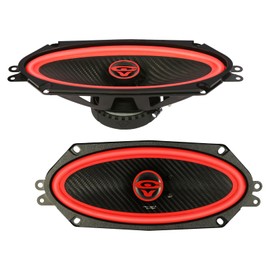 CERWIN-VEGA! "2025 Edition V410 – 4X10 2-Way Full Range Premium Quality Coaxial Car Audio Speakers, 270W Max Power - Sold in Pairs