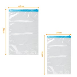 QH7 Roll-up Storage Bags, 10 Pack Travel Compression Bags (5 Medium + 5 Large), No Pump or Vacuum Needed, Reusable Space Saver Bags,Perfect for traveling(5(60x40) cm 5(50x35) cm)