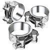 Stainless Steel Joint Bolt Clamp 52-55 mm Exhaust Clamp Pack